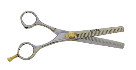 High Quality Hair Cutting Barber Shear Scissors With Gold Fingers