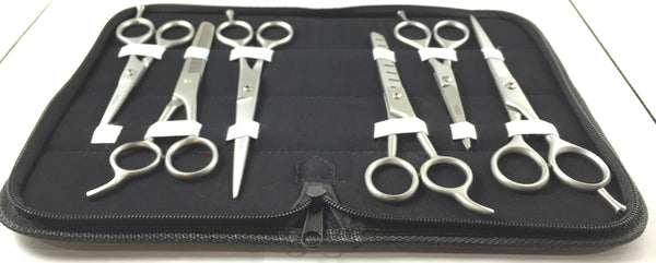 Professional New Hair Styling And Hair Cutting Scissors Stainless Steel Kit