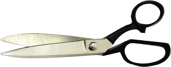 All Purpose Professional Sharp Shears, Stainless Steel Barber Shears