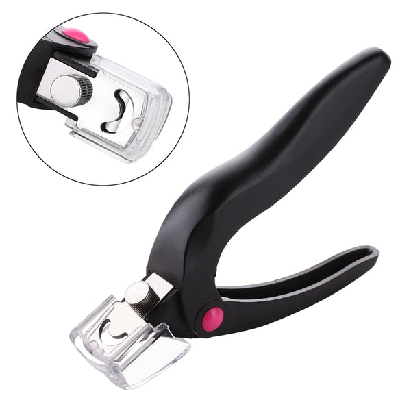 Acrylic Nail Clippers Professional UV Gel False Nails Tips Cutter Fake Nail Clippers Cutter Stainless Steel Trimmer