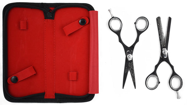  Professional Hair Styling Kit  And Thinning  Barber Hair Scissors