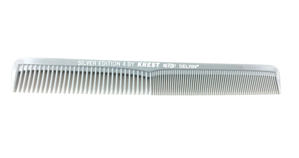 #4 Silver Edition Styling Comb by Krest - Silver 