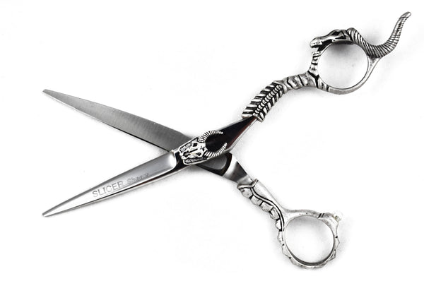 Professional Dragon Shear Barber Hair Cutting Thinning Tool, Hair Dressing Scissor- Titanium Coating 